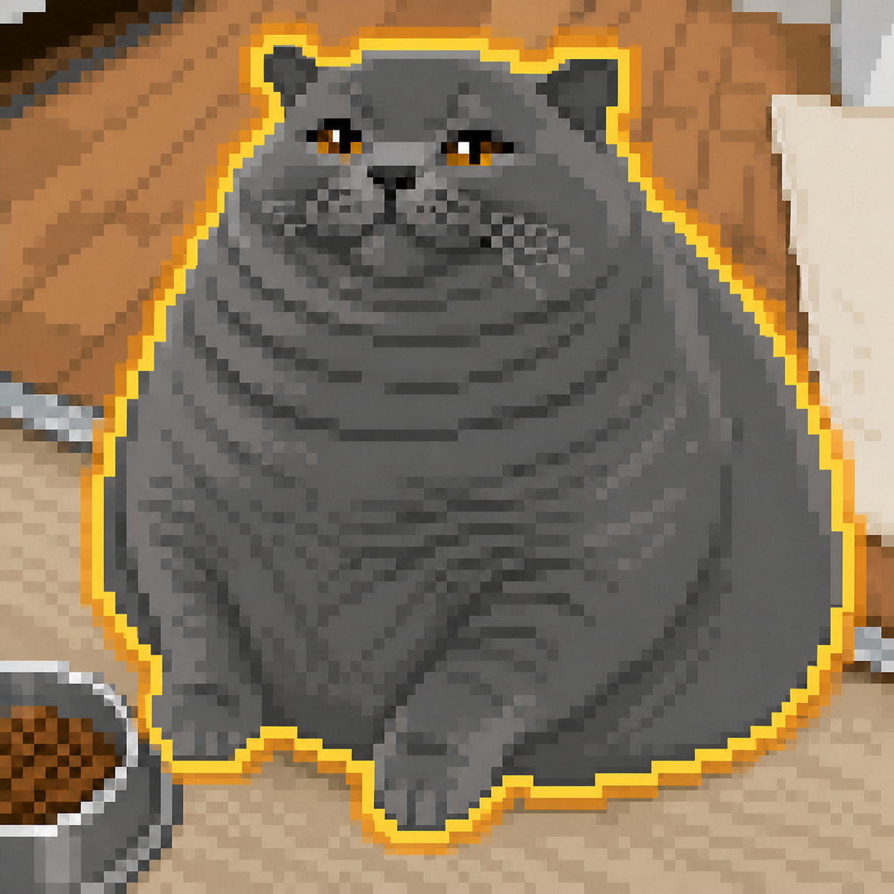 Pixel cat