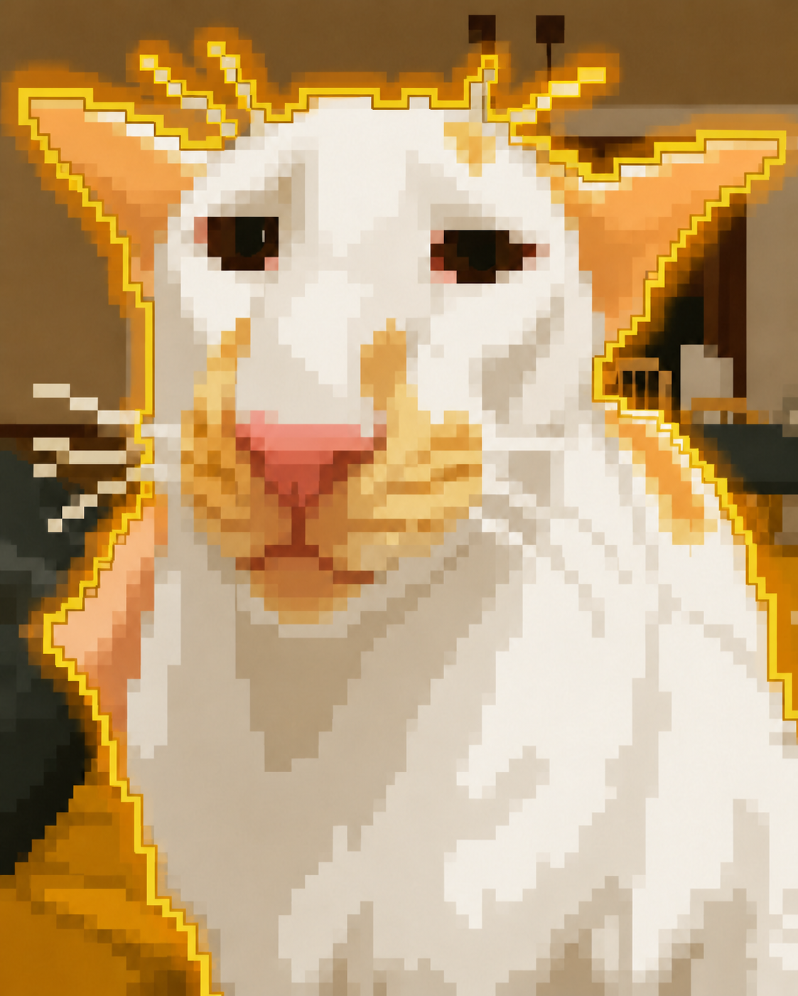 Pixel cat
